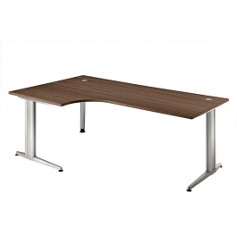 Hammerbacher Xs82 Schreibtisch Xs Serie Nussbaum 200 X 120 Cm