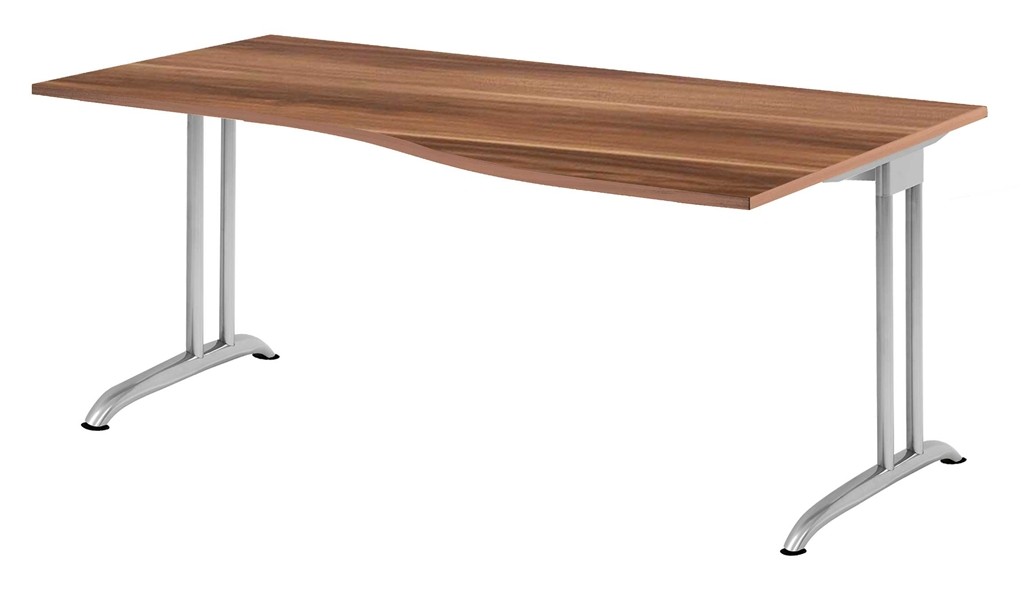 Hammerbacher Bs18 Schreibtisch B Serie Zwetschge 180 X 100 Cm