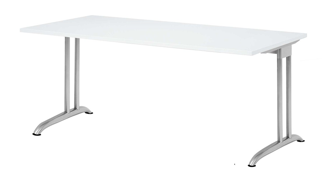 Hammerbacher Bs19 Schreibtisch B Serie Weiss 180 X 80 Cm