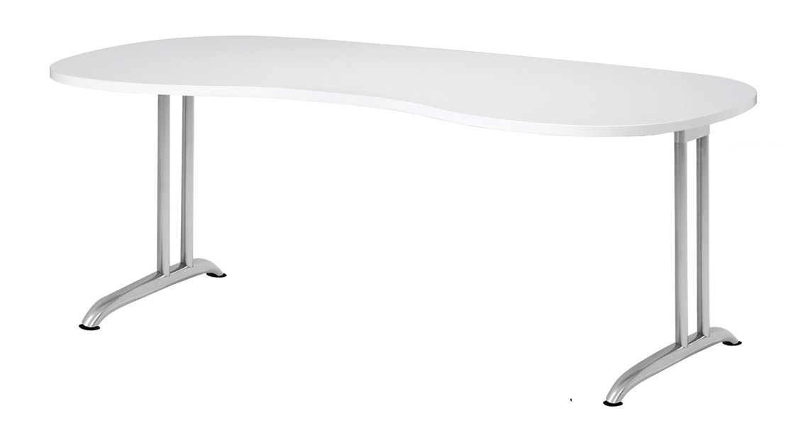 Hammerbacher Bs20 Schreibtisch B Serie Weiss 200 X 100 Cm