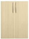 Hammerbacher 2x Schrank Türen Schranksystem Basic 3OH Ahorn